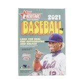 2021 Topps Heritage High Number Baseball Blaster Box (Ships Sealed Only)