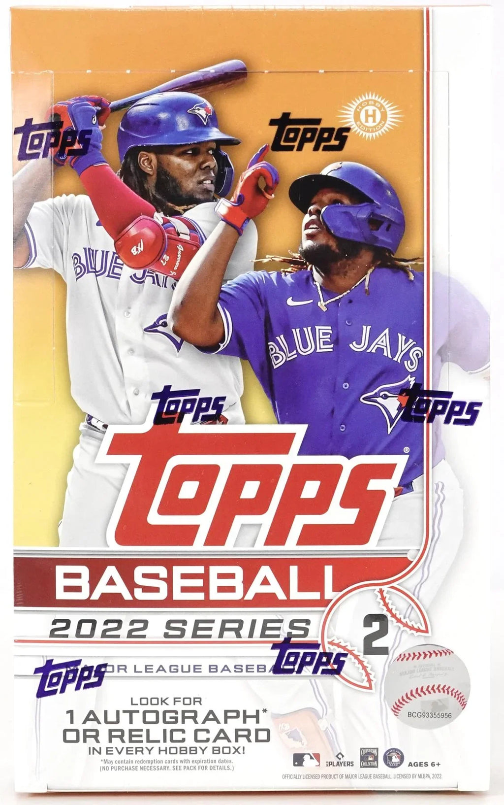 Topps Series 2 Baseball Hobby Box 2022 (Ships Sealed Only)