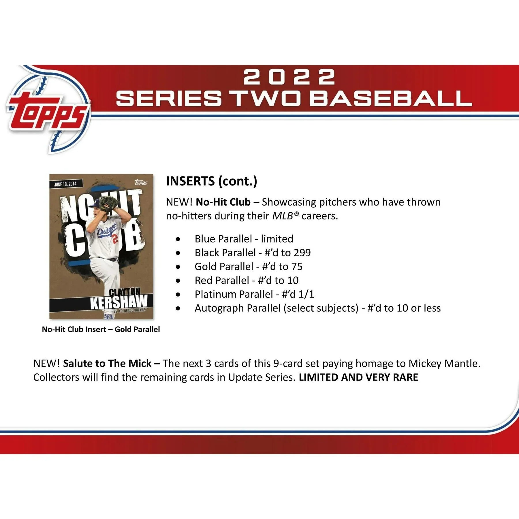 Topps Series 2 Baseball Hobby Box 2022 (Ships Sealed Only)