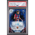 Lamine Yamal Signed 2023-24 Topps Chrome UCC Rookie Card | PSA 9 Violet Speckle/299