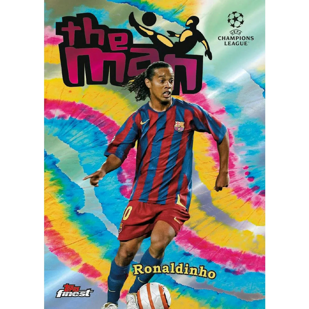 2024 25 Topps UEFA Club Competitions Finest Soccer Hobby Box (Ships Sealed Only)