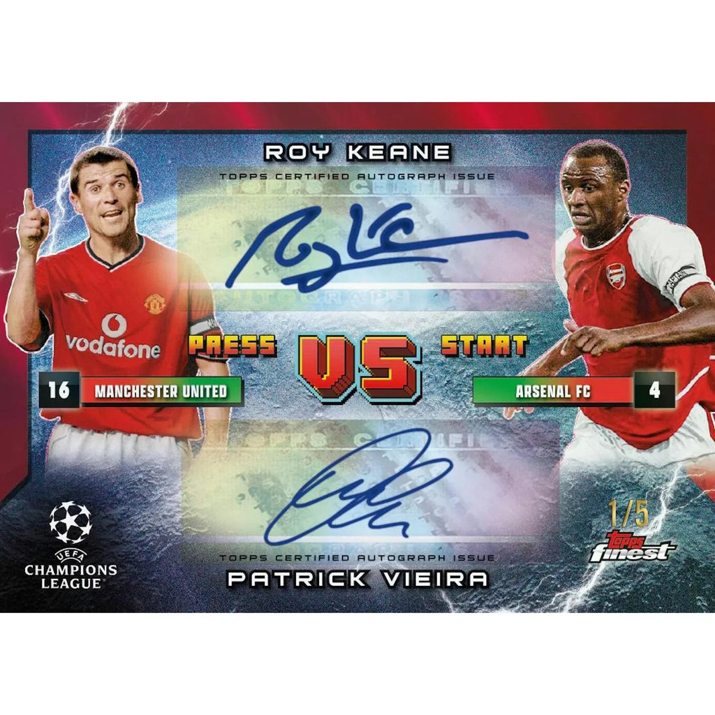 2024 25 Topps UEFA Club Competitions Finest Soccer Hobby Box (Ships Sealed Only)