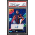 Lamine Yamal 2023-24 Topps Finest Purple Shimmer Rookie Auto | PSA 9/10