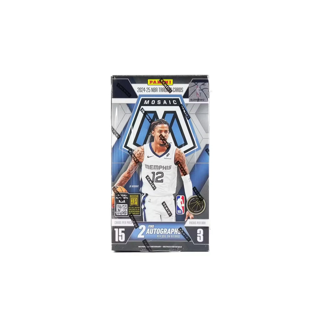 2024-25 Panini Mosaic Basketball Hobby 12-Box Case (Ships Sealed Only) - D
