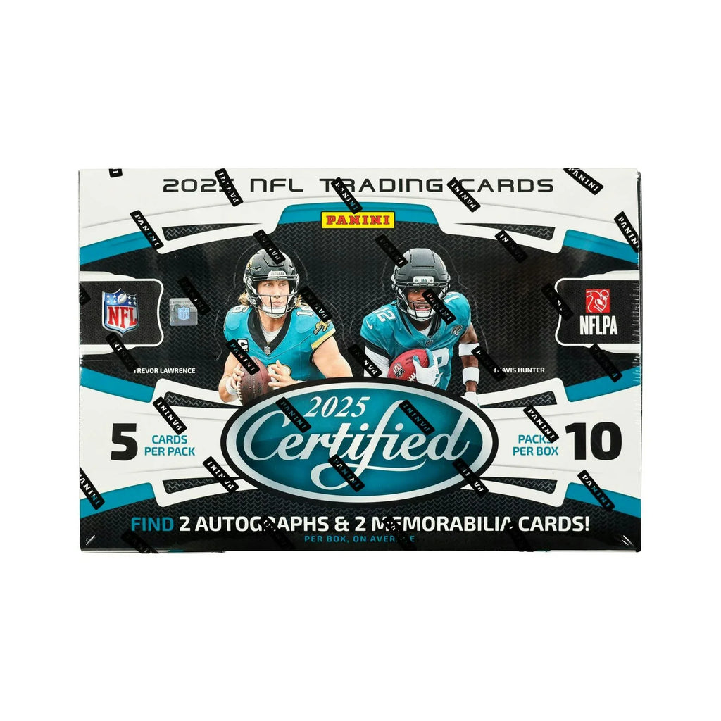2025 Panini Certified Football Hobby Box (Ships Sealed Only) - D
