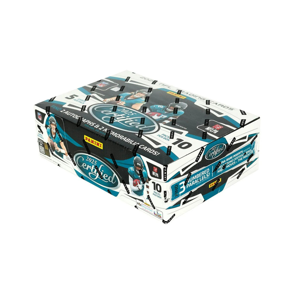 2025 Panini Certified Football Hobby Box (Ships Sealed Only) - D