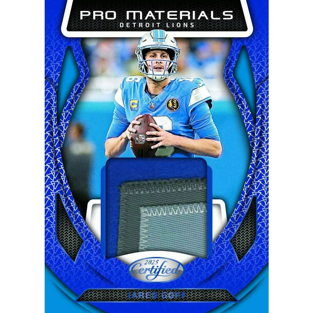 2025 Panini Certified Football Hobby Box (Ships Sealed Only) - D