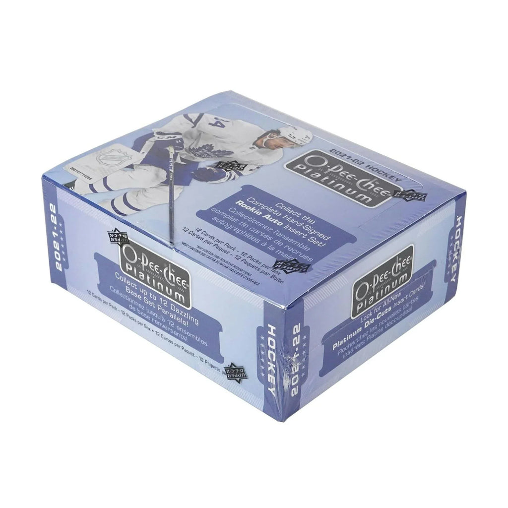 2021 22 Upper Deck O Pee Chee Platinum Hockey Hobby Box (Ships Sealed Only)