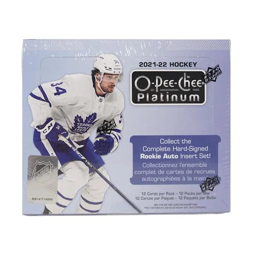 2021 22 Upper Deck O Pee Chee Platinum Hockey Hobby Box (Ships Sealed Only)
