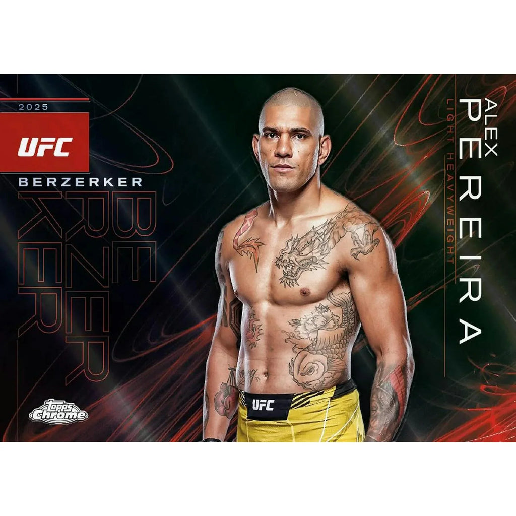 2025 Topps Chrome UFC Mega 20 Box Case 20 Boxes (Ships Sealed Only)