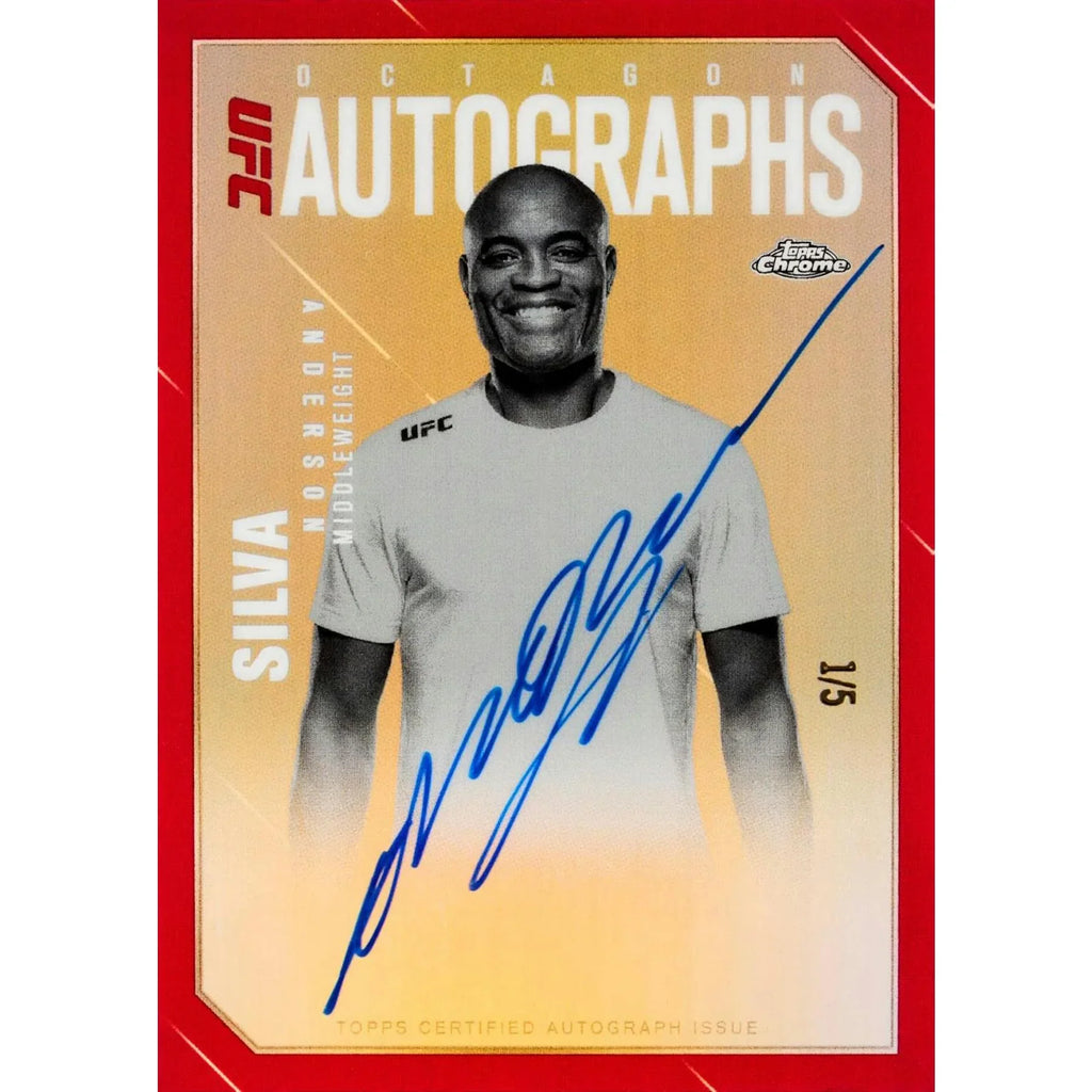 2025 Topps Chrome UFC Mega 20 Box Case 20 Boxes (Ships Sealed Only)