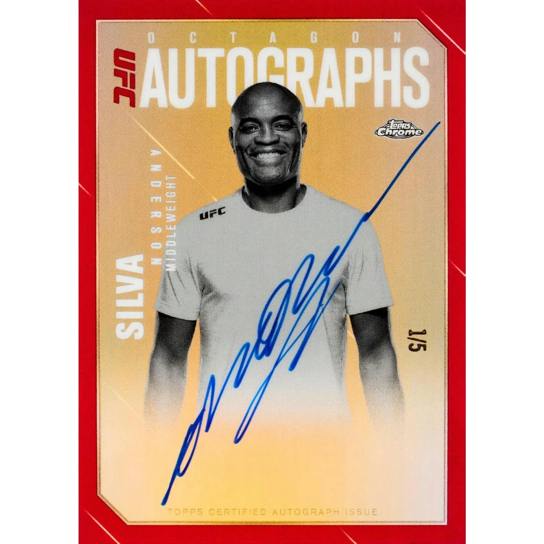 2025 Topps Chrome UFC Mega 20 Box Case 20 Boxes (Ships Sealed Only)