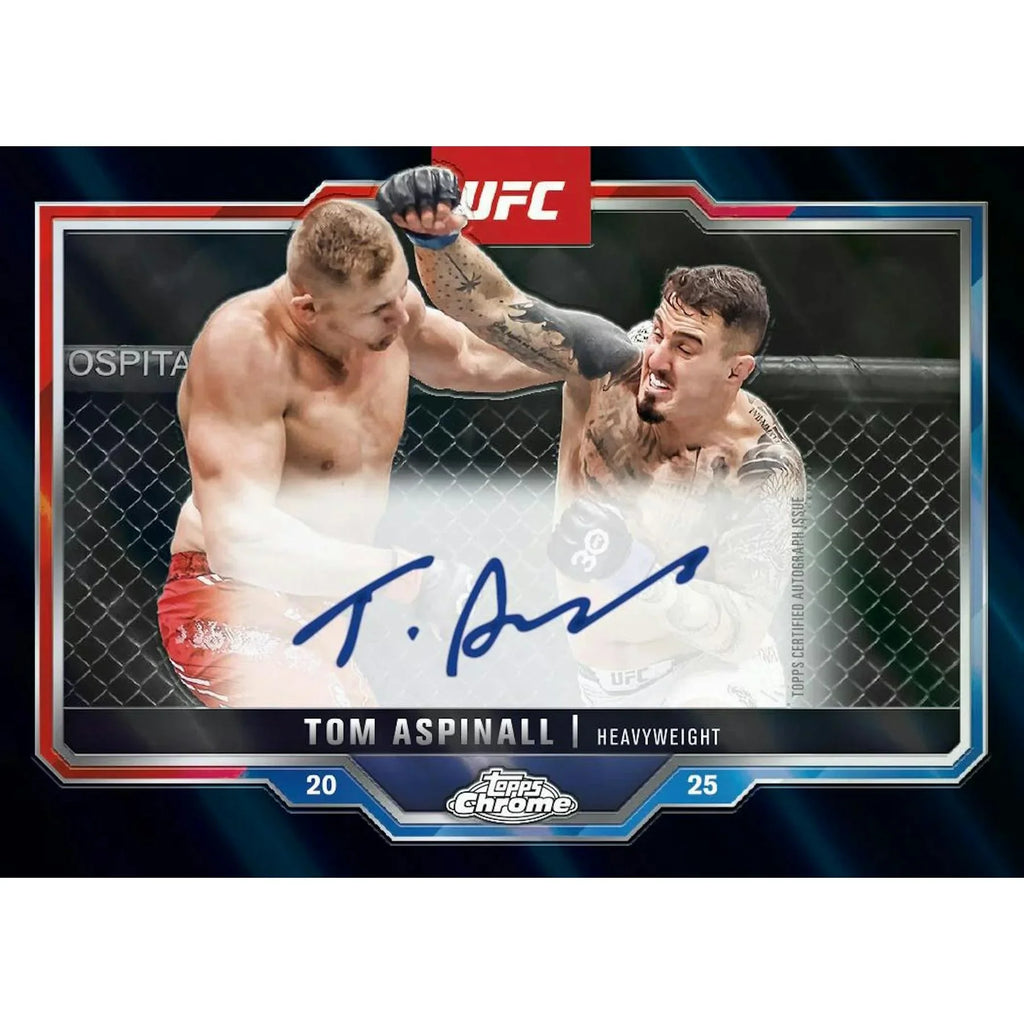 2025 Topps Chrome UFC Mega 20 Box Case 20 Boxes (Ships Sealed Only)