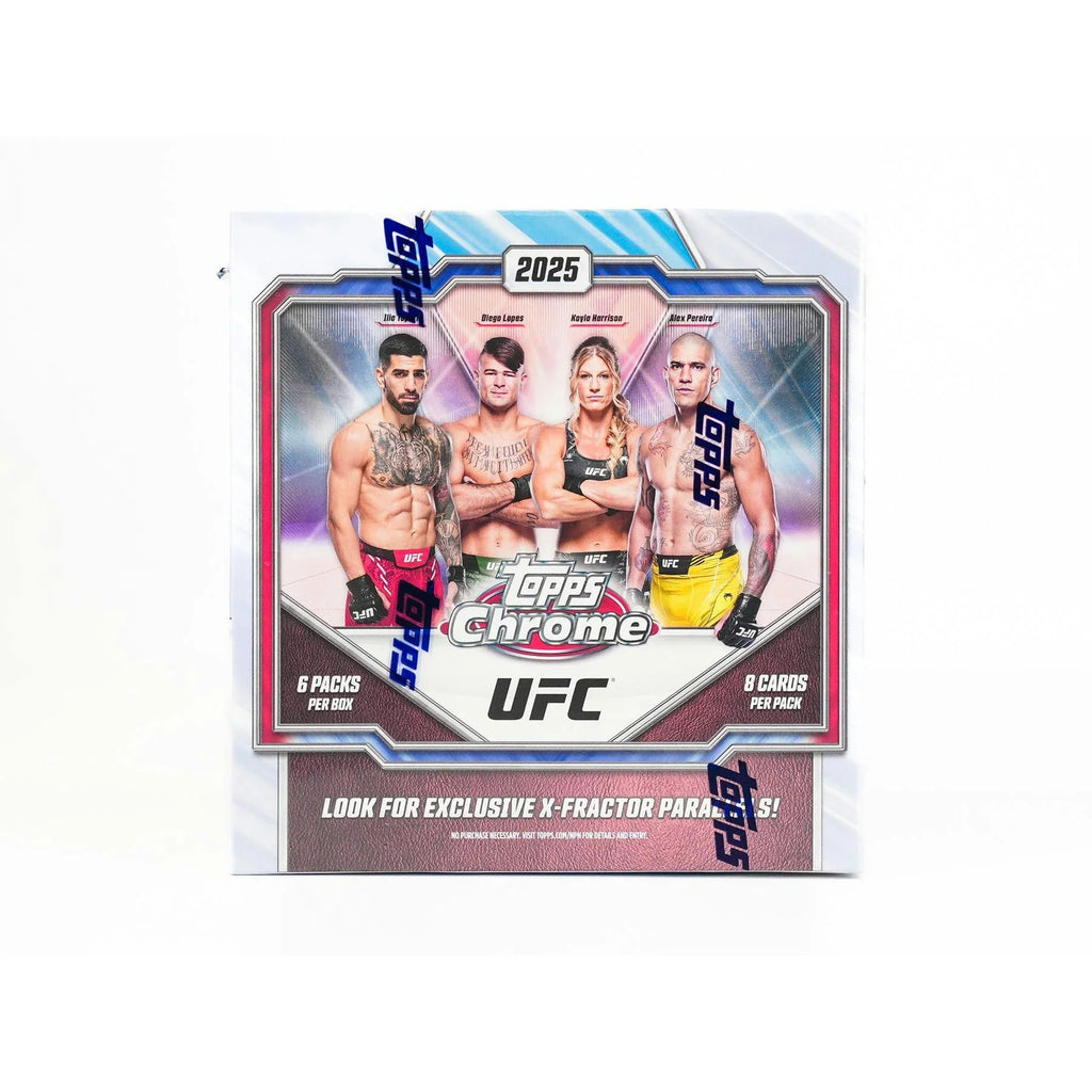2025 Topps Chrome UFC Mega 20 Box Case 20 Boxes (Ships Sealed Only)