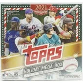 2021 Topps Holiday Baseball Mega Box (Ships Sealed Only)