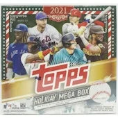 2021 Topps Holiday Baseball Mega Box (Ships Sealed Only)