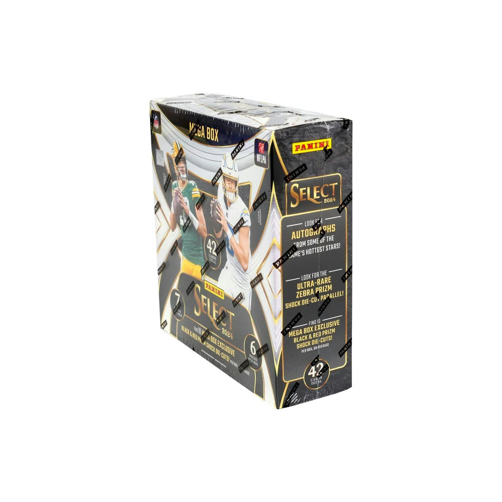 2024 Panini Select Football Mega Box Black Red Prizms (Ships Sealed Only)