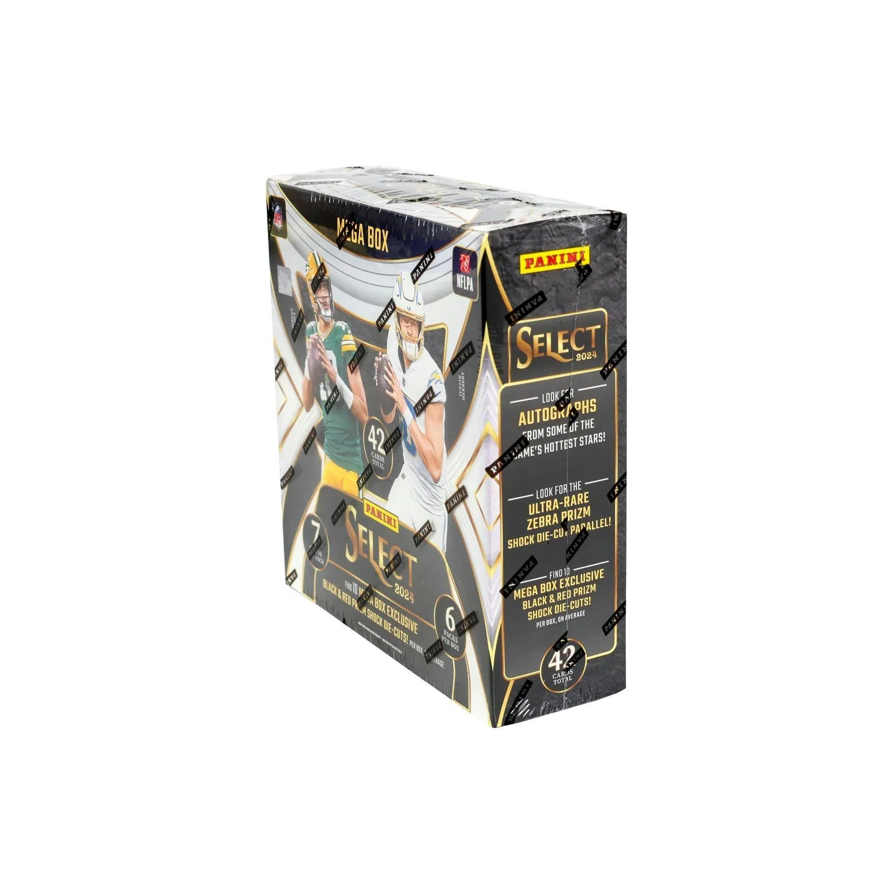 2024 Panini Select Football Mega Box Black Red Prizms (Ships Sealed Only)
