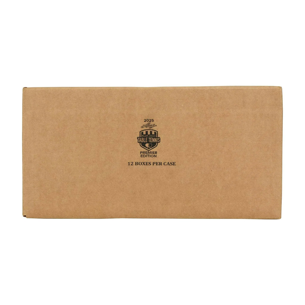2025 Leaf MLTT Major League Table Tennis Premier Edition Hobby 12 Box Case (Ships Sealed Only)