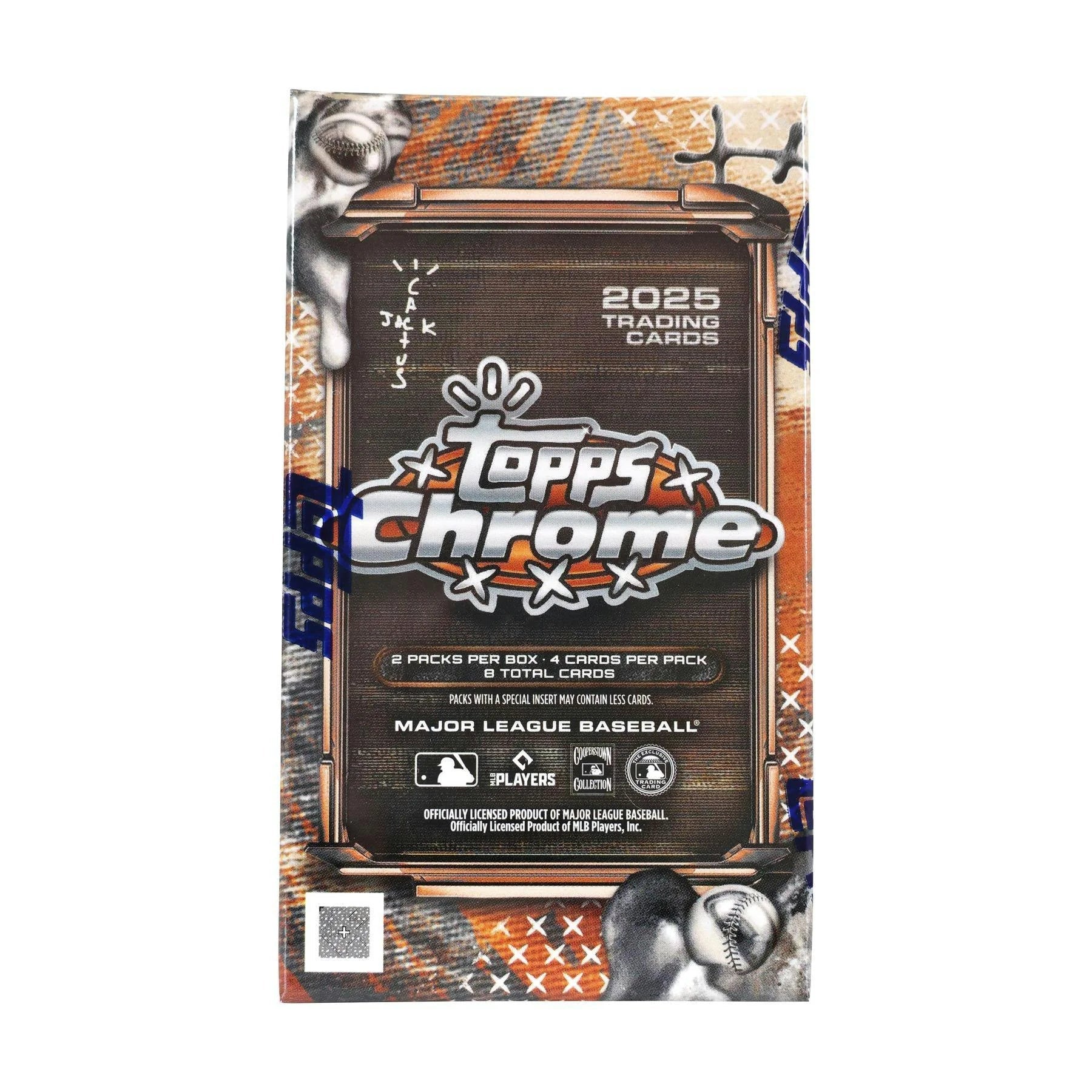 2025 Topps Chrome X Cactus Jack Baseball Box NYC Exclusive (Ships Sealed Only)
