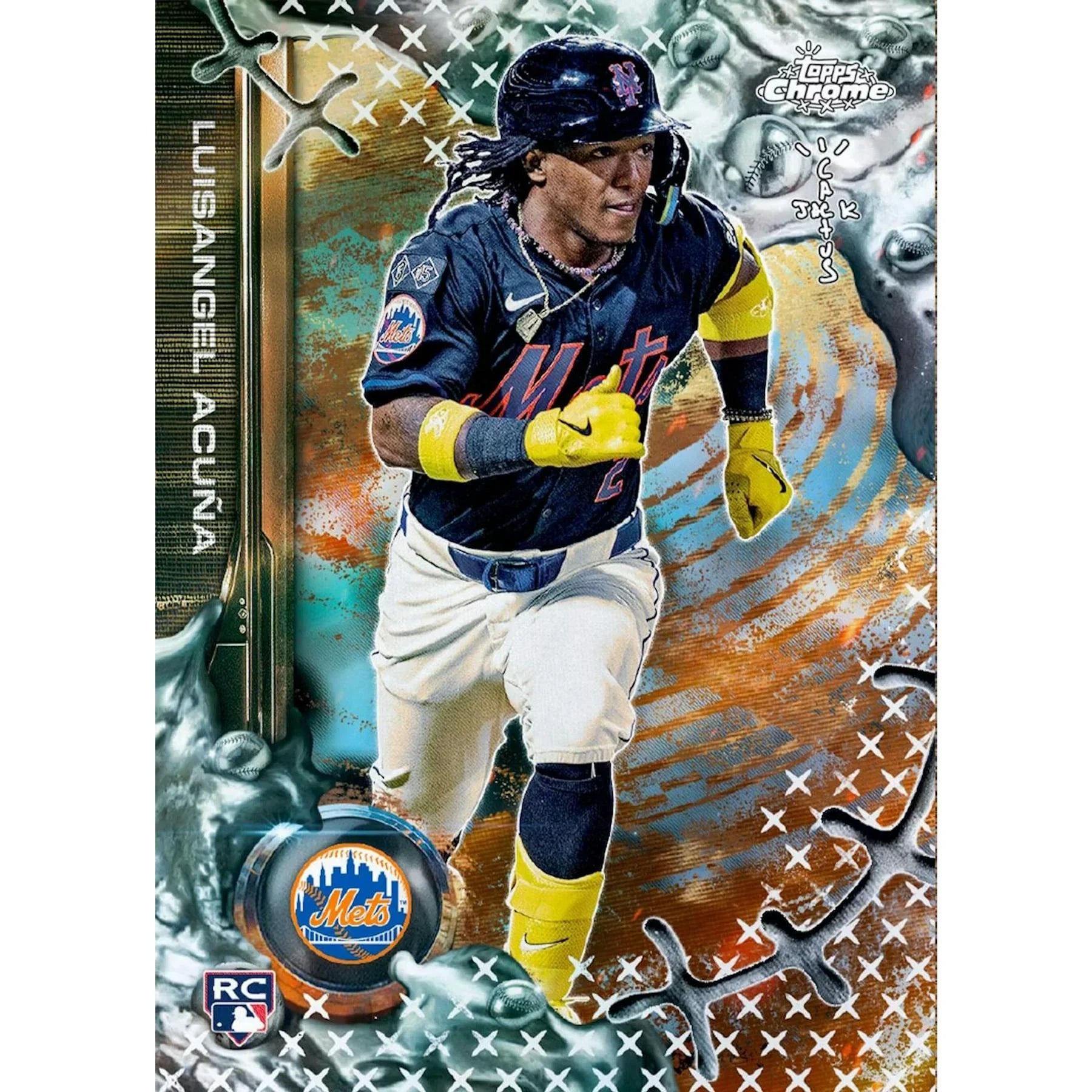 2025 Topps Chrome X Cactus Jack Baseball Box NYC Exclusive (Ships Sealed Only)