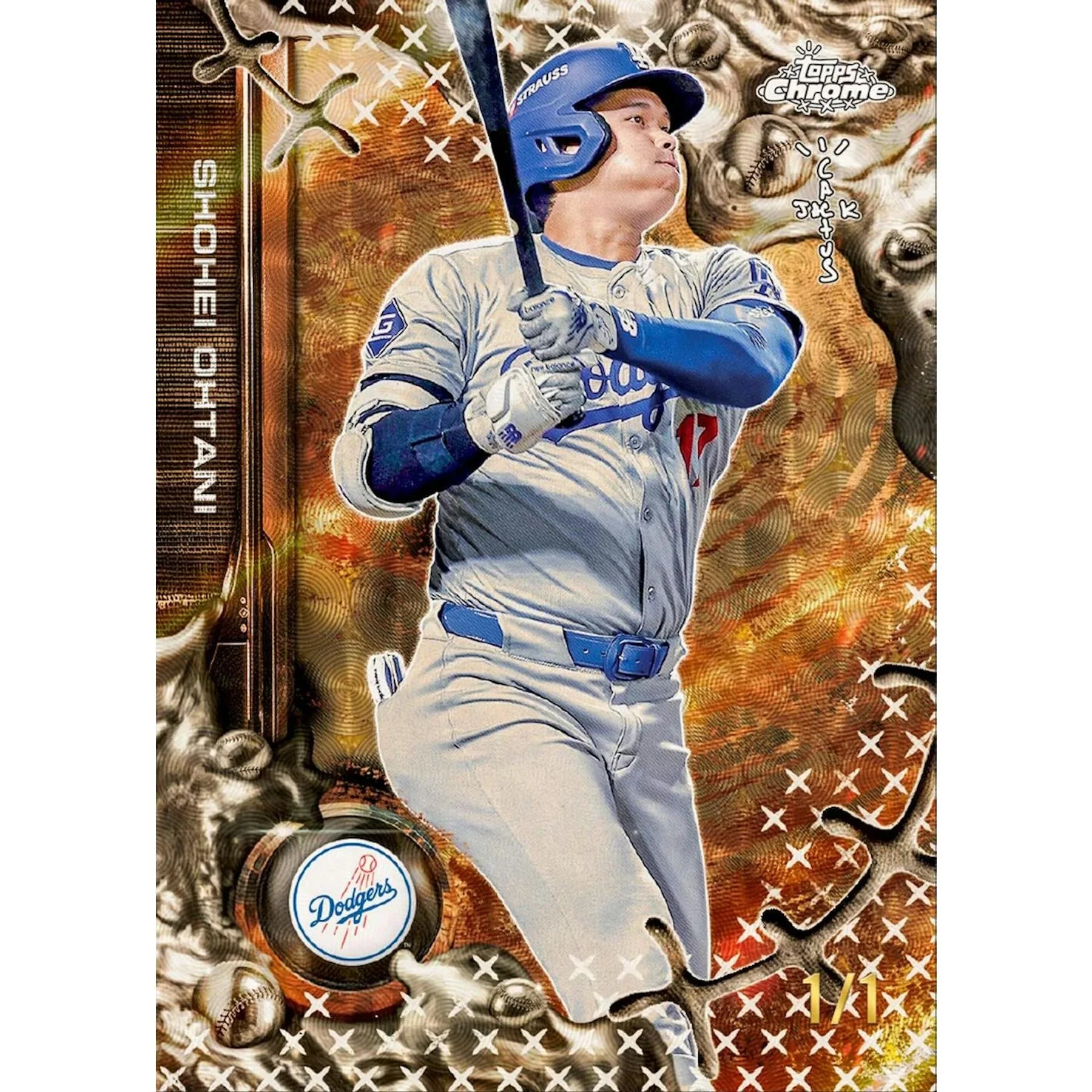 2025 Topps Chrome X Cactus Jack Baseball Box NYC Exclusive (Ships Sealed Only)