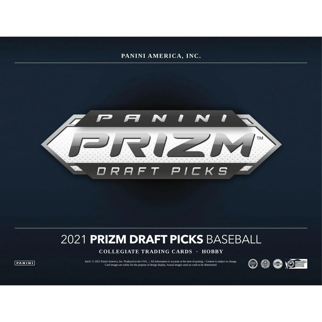 2021 Panini Prizm Draft Picks Baseball Hobby Box (Ships Sealed Only)