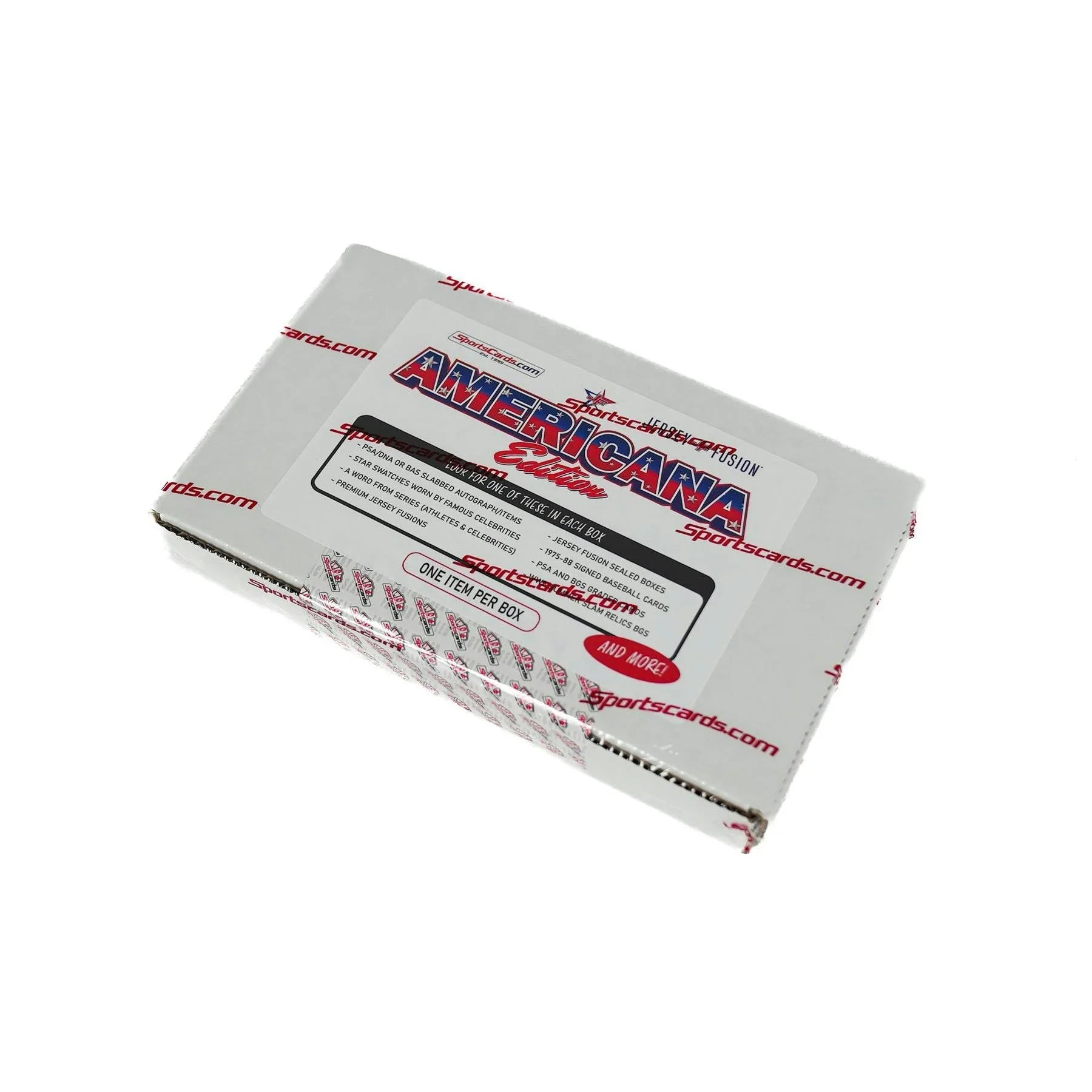 2025 Jersey Fusion Americana Edition Hobby Box New Release (Ships Sealed Only)