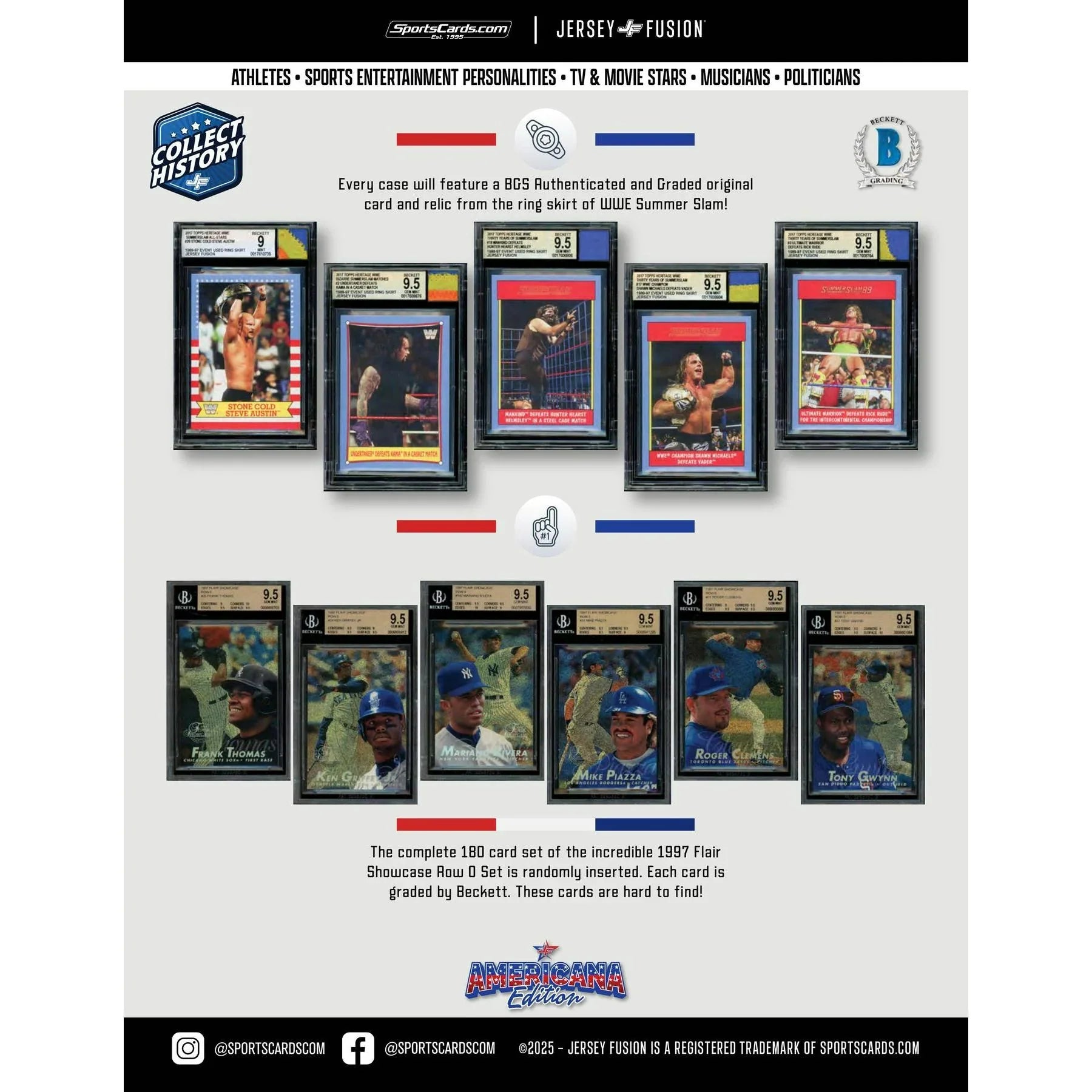 2025 Jersey Fusion Americana Edition Hobby Box New Release (Ships Sealed Only)
