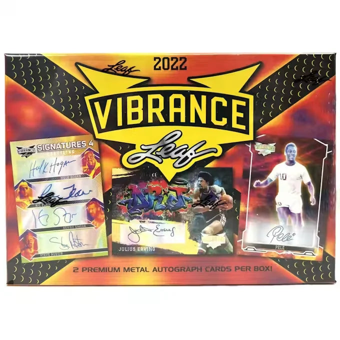 2022 Leaf Vibrance Multisport Hobby Box (Ships Sealed Only)