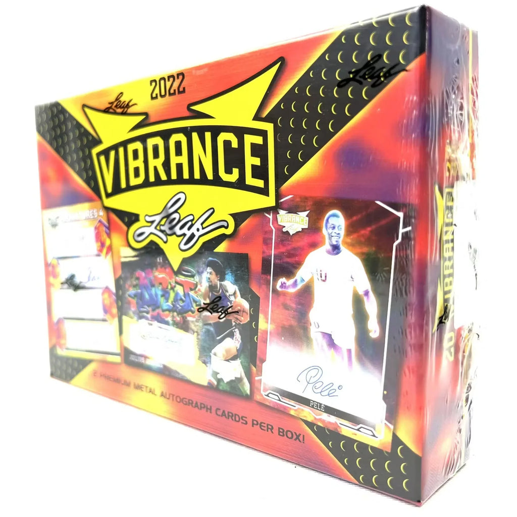 2022 Leaf Vibrance Multisport Hobby Box (Ships Sealed Only)