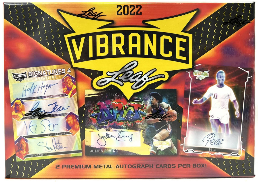 2022 Leaf Vibrance Multisport Hobby Box (Ships Sealed Only)