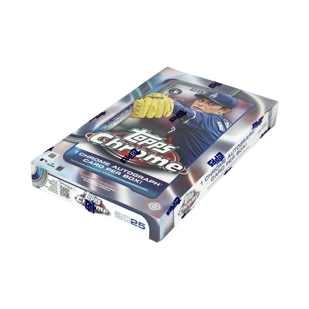 2025 Topps Chrome Baseball Hobby Box (Ships Sealed Only) - D