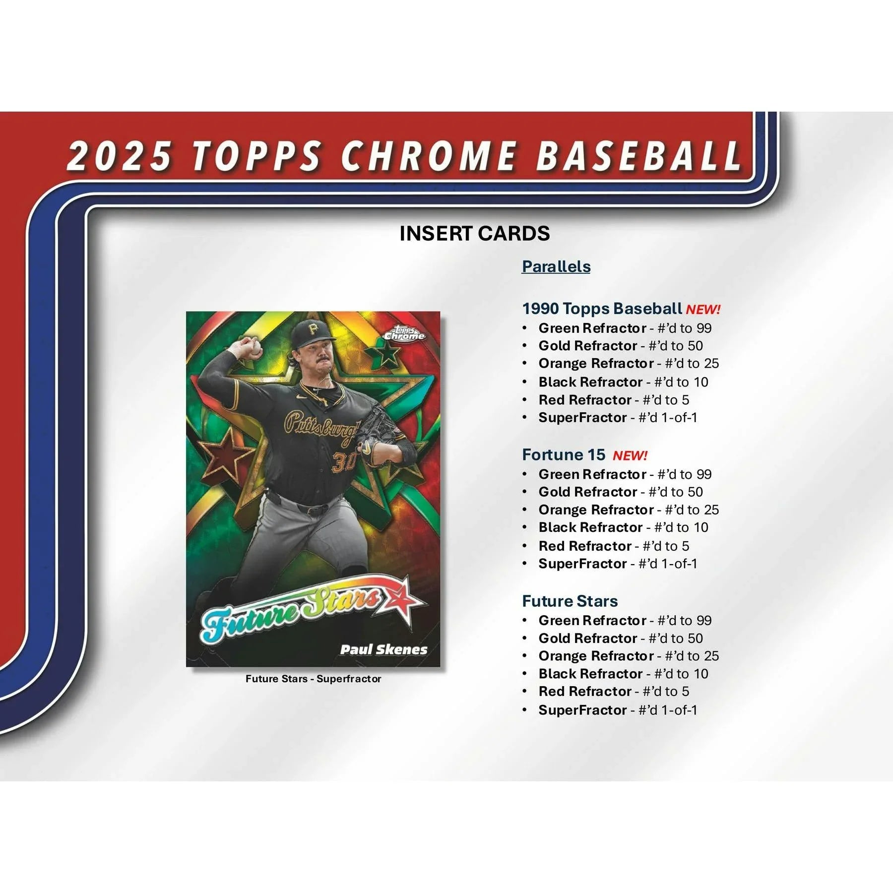 2025 Topps Chrome Baseball Hobby Box (Ships Sealed Only) - D