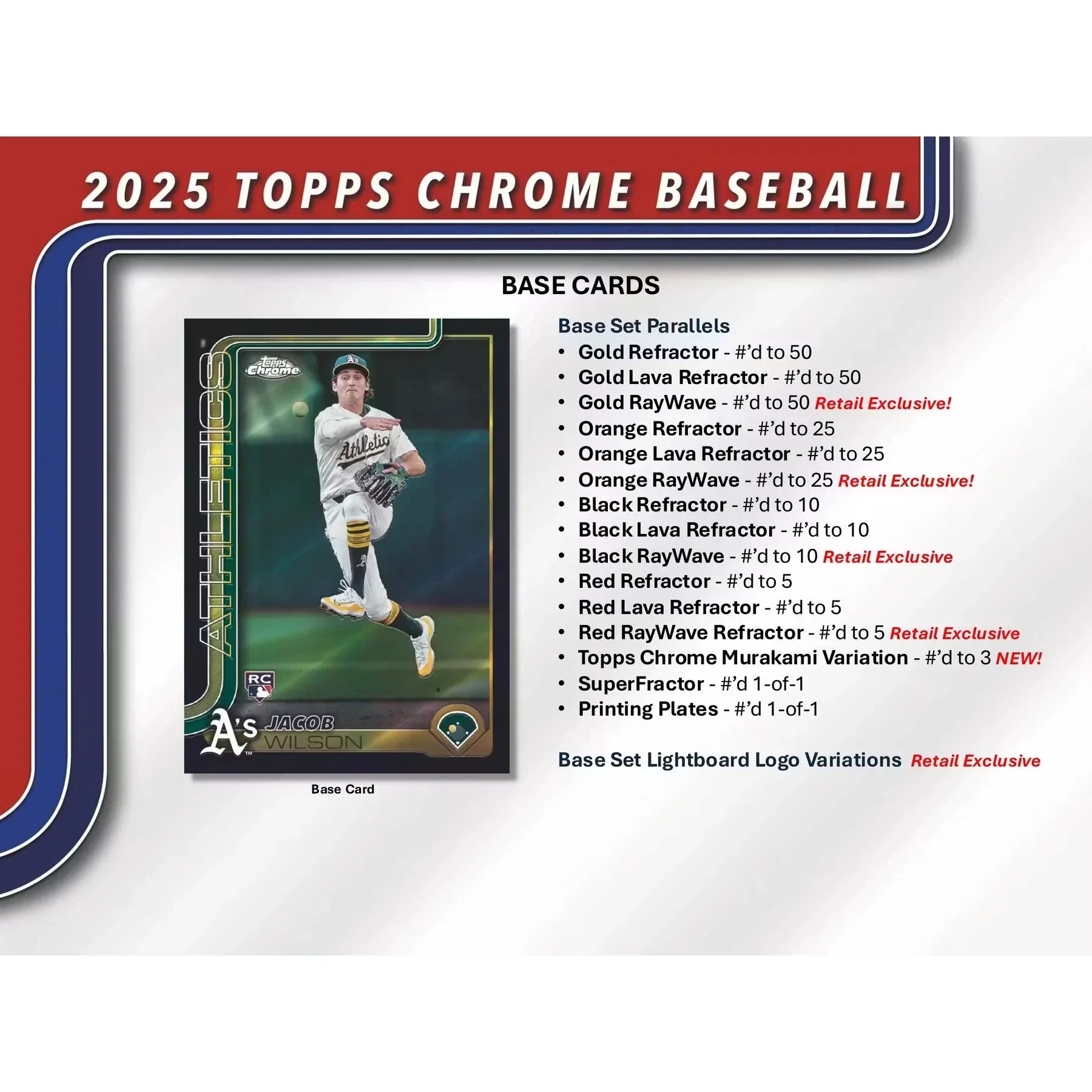 2025 Topps Chrome Baseball Blaster Box (Ships Sealed Only)