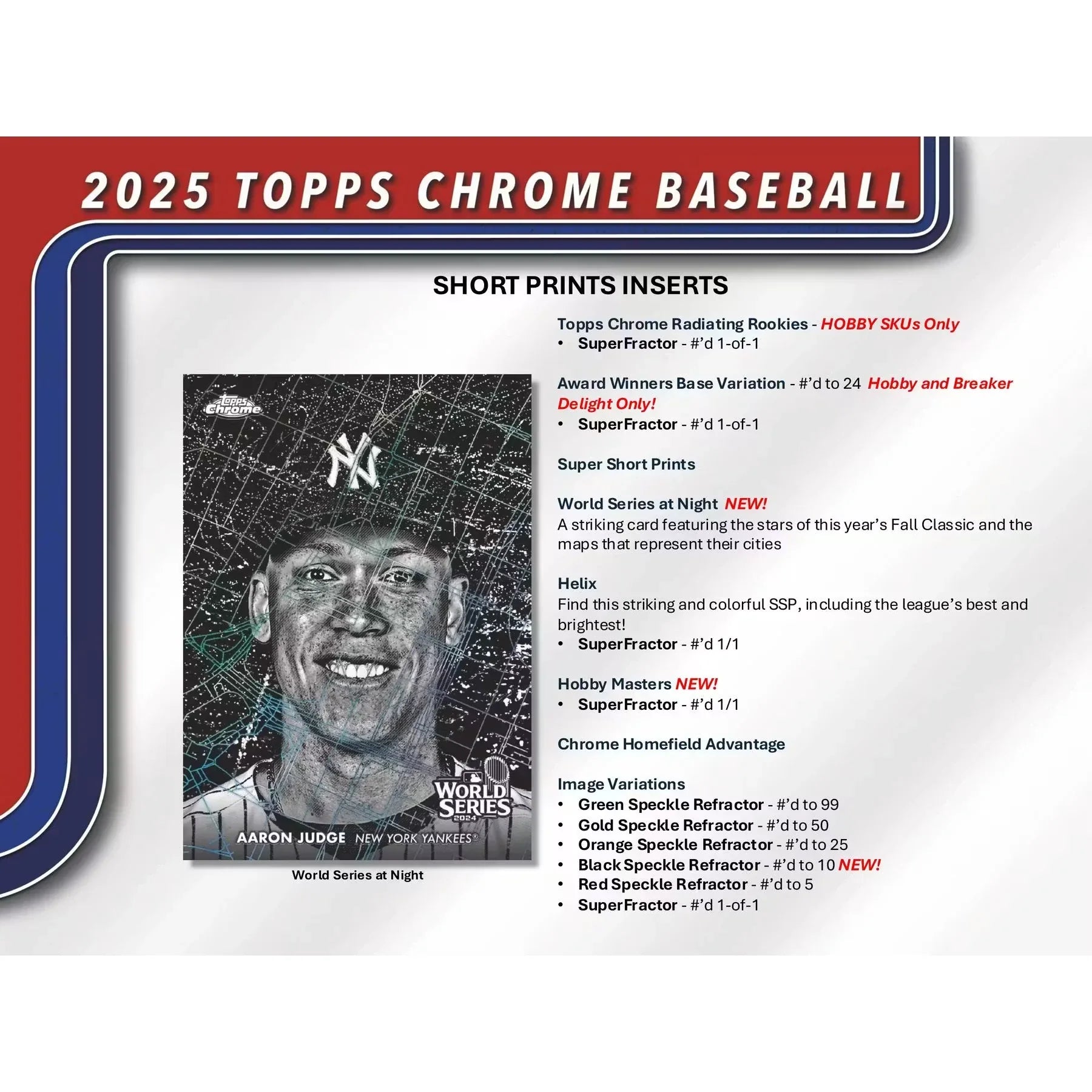 2025 Topps Chrome Baseball 6-Box Case | Breaker Delight (Ships Sealed Only)