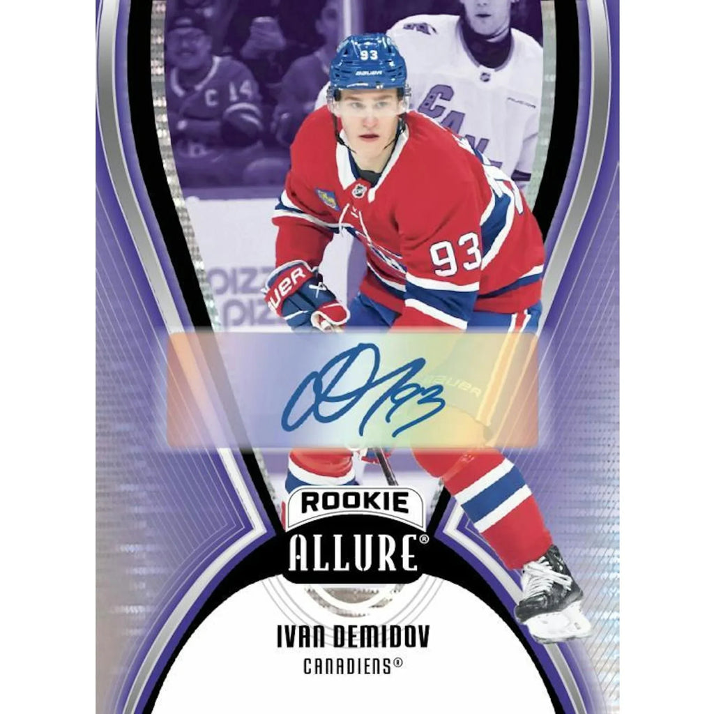 2025 26 Upper Deck Allure Hockey Hobby 18 Box Case (Ships Sealed Only) - D1