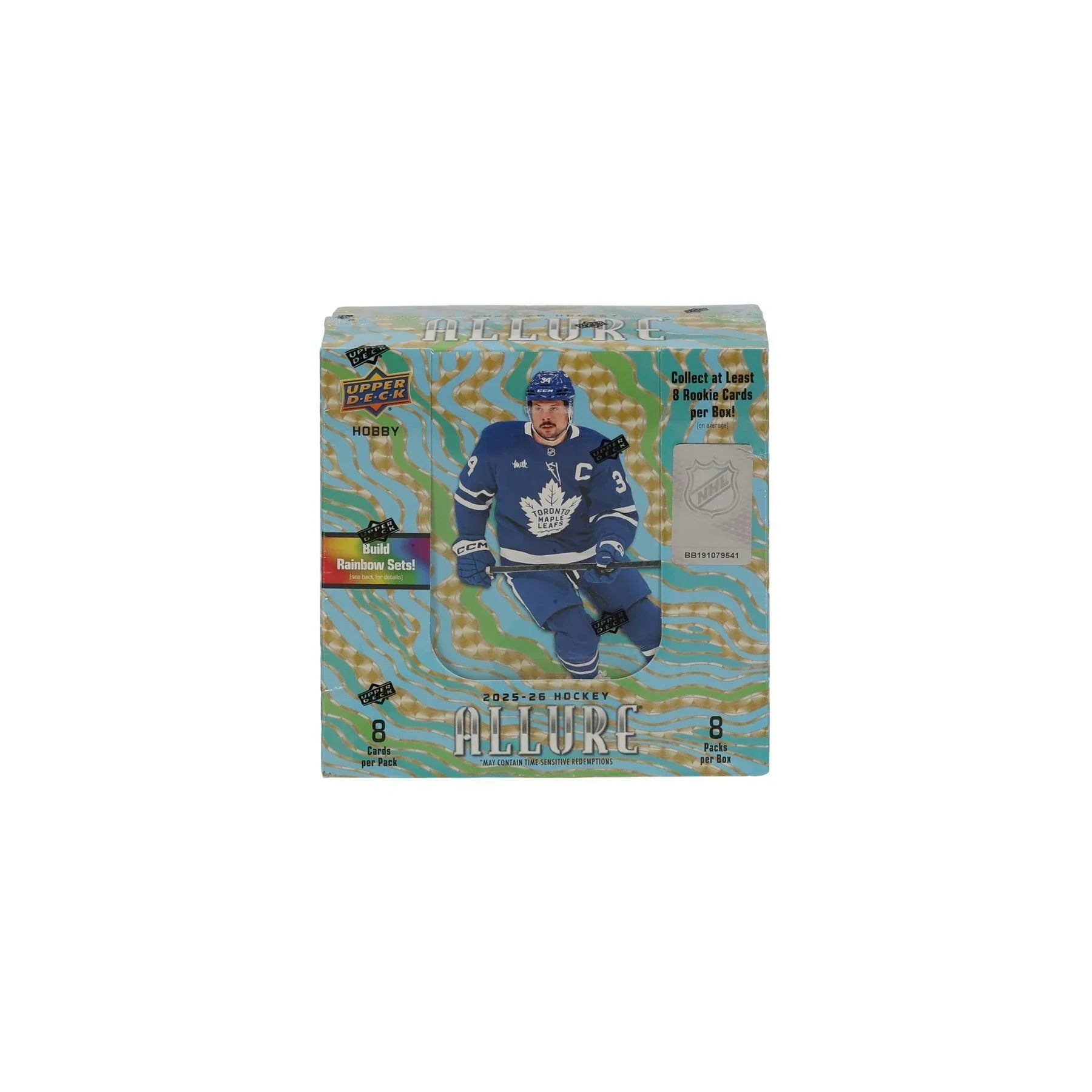 2025 26 Upper Deck Allure Hockey Hobby 18 Box Case (Ships Sealed Only) - D1