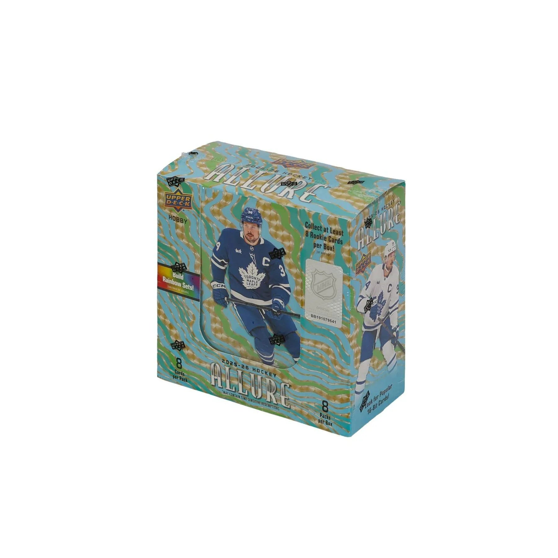 2025 26 Upper Deck Allure Hockey Hobby 18 Box Case (Ships Sealed Only) - D1