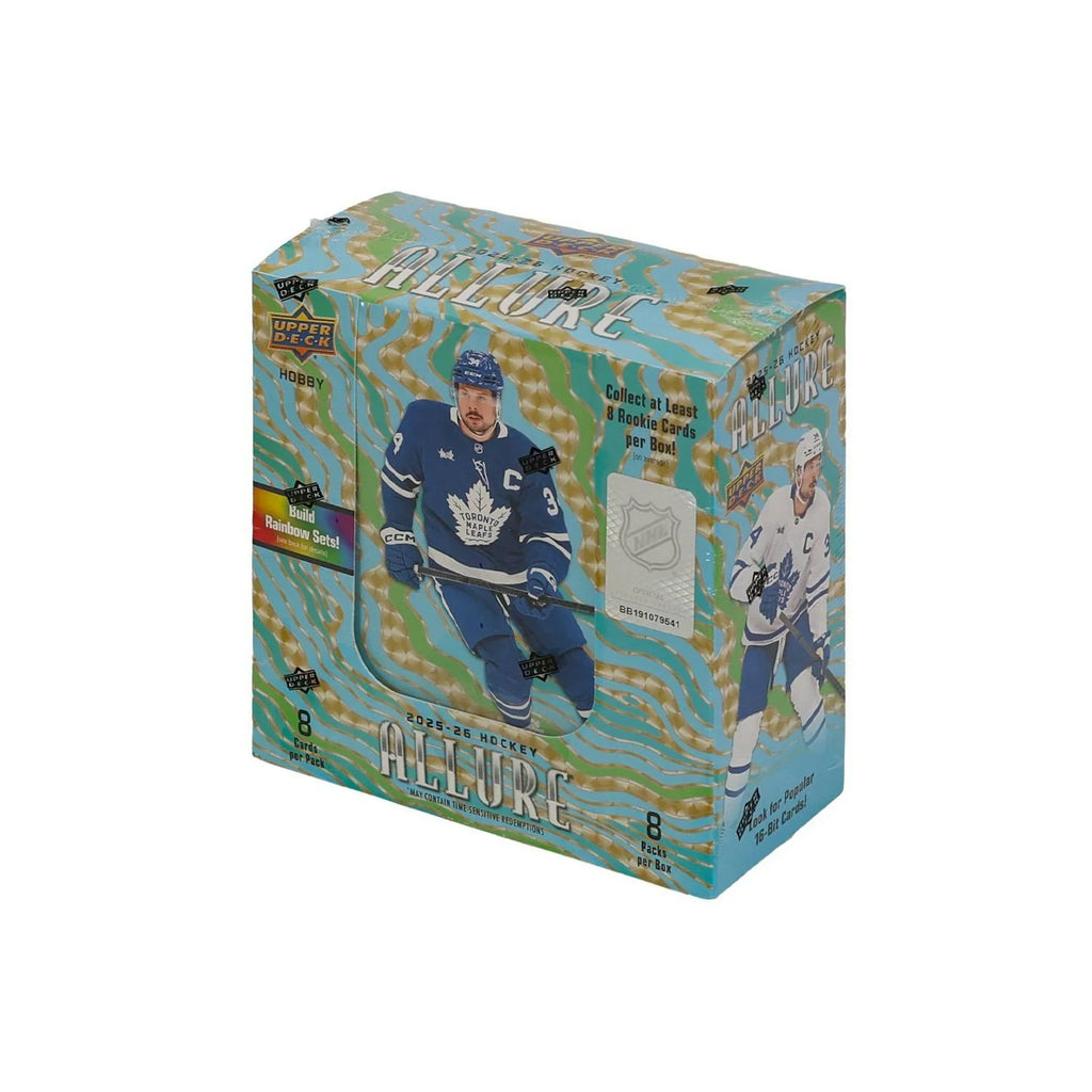 2025 26 Upper Deck Allure Hockey Hobby Box (Ships Sealed Only)