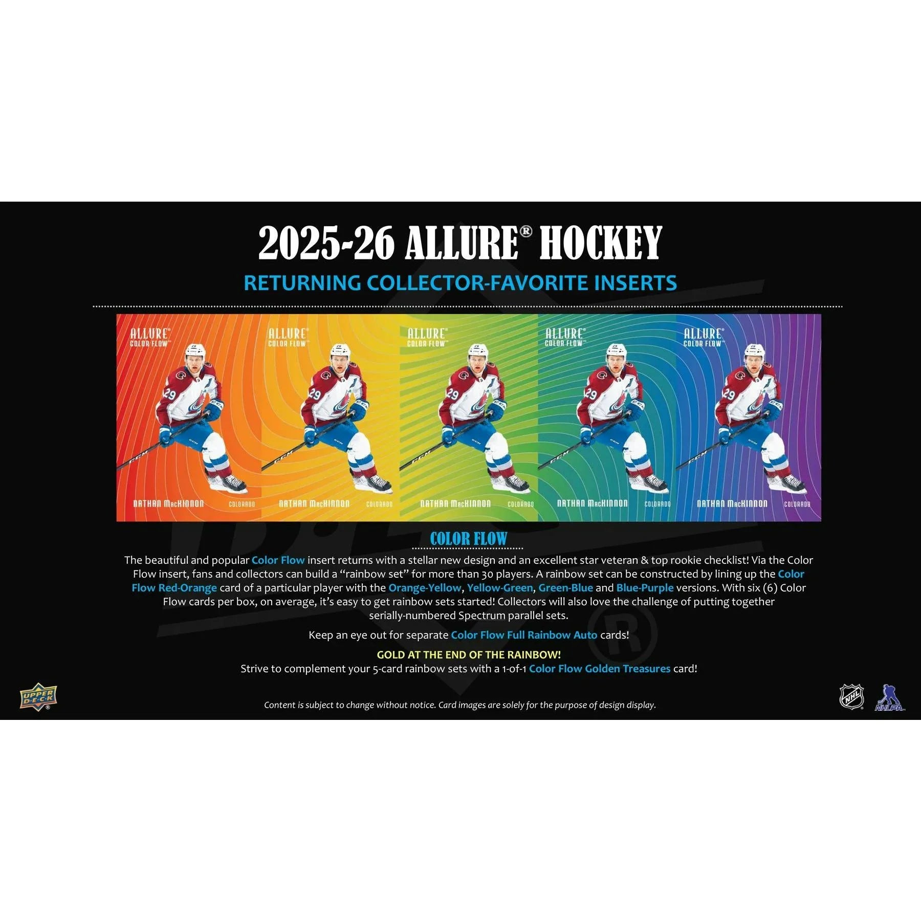 2025 26 Upper Deck Allure Hockey Hobby Box (Ships Sealed Only)