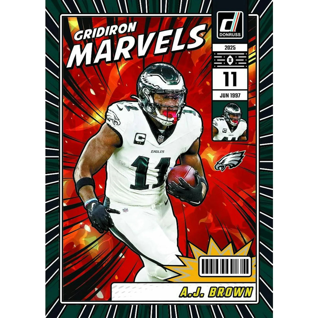 2025 Panini Donruss Football Hobby Box (Ships Sealed Only) - D