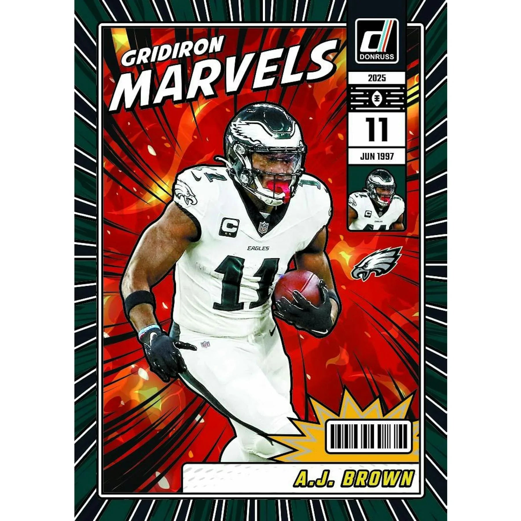 2025 Panini Donruss Football Hobby Box (Ships Sealed Only) - D