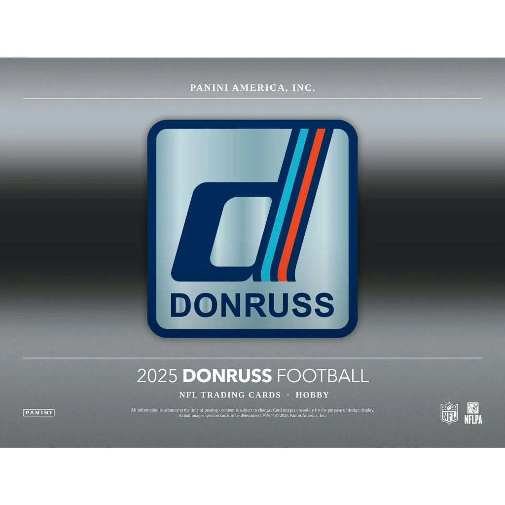 2025 Panini Donruss Football Hobby Box (Ships Sealed Only) - D