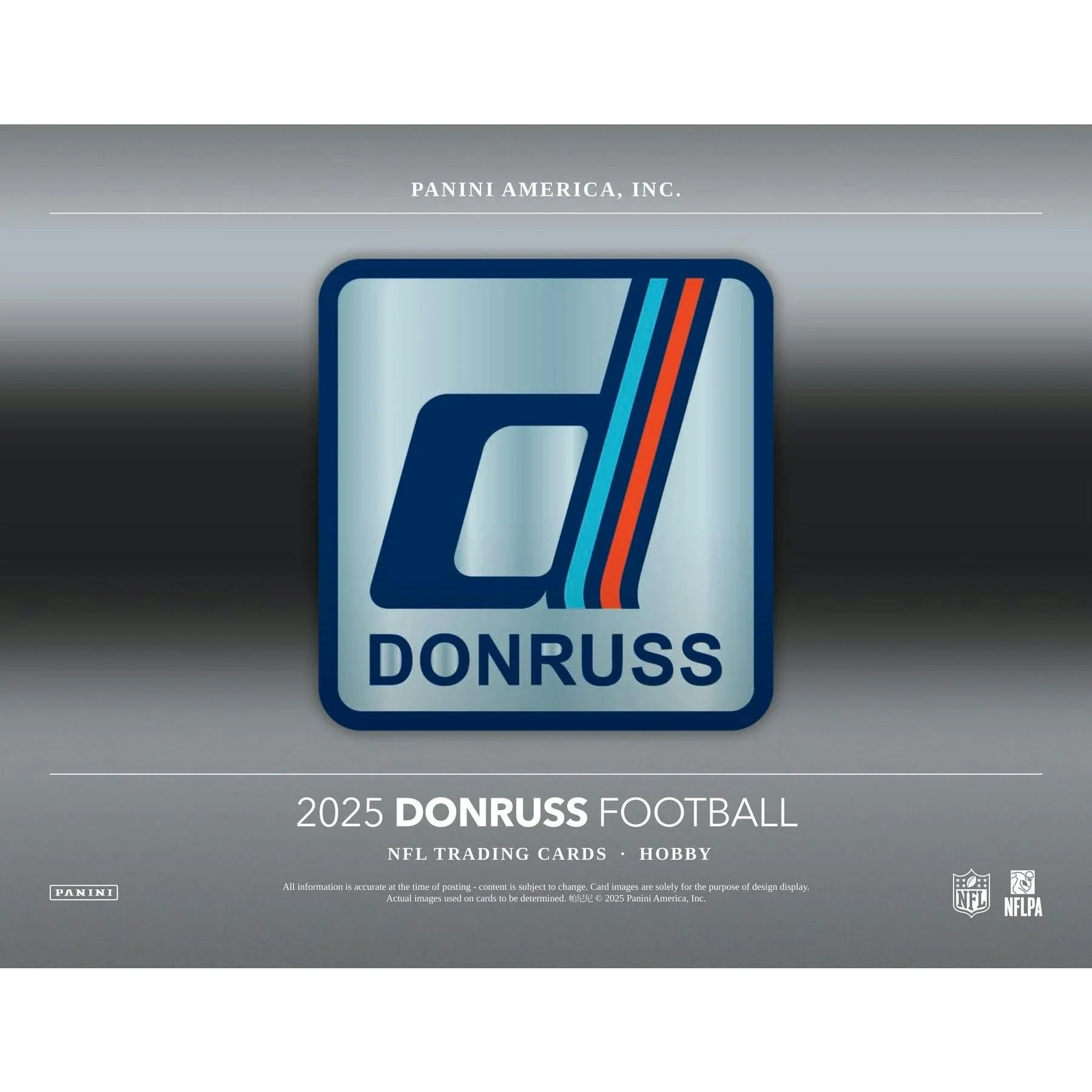 2025 Panini Donruss Football Hobby Box (Ships Sealed Only) - D