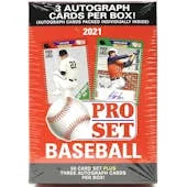 2021 Leaf Pro Set Baseball Blaster Hobby Box (Ships Sealed Only)