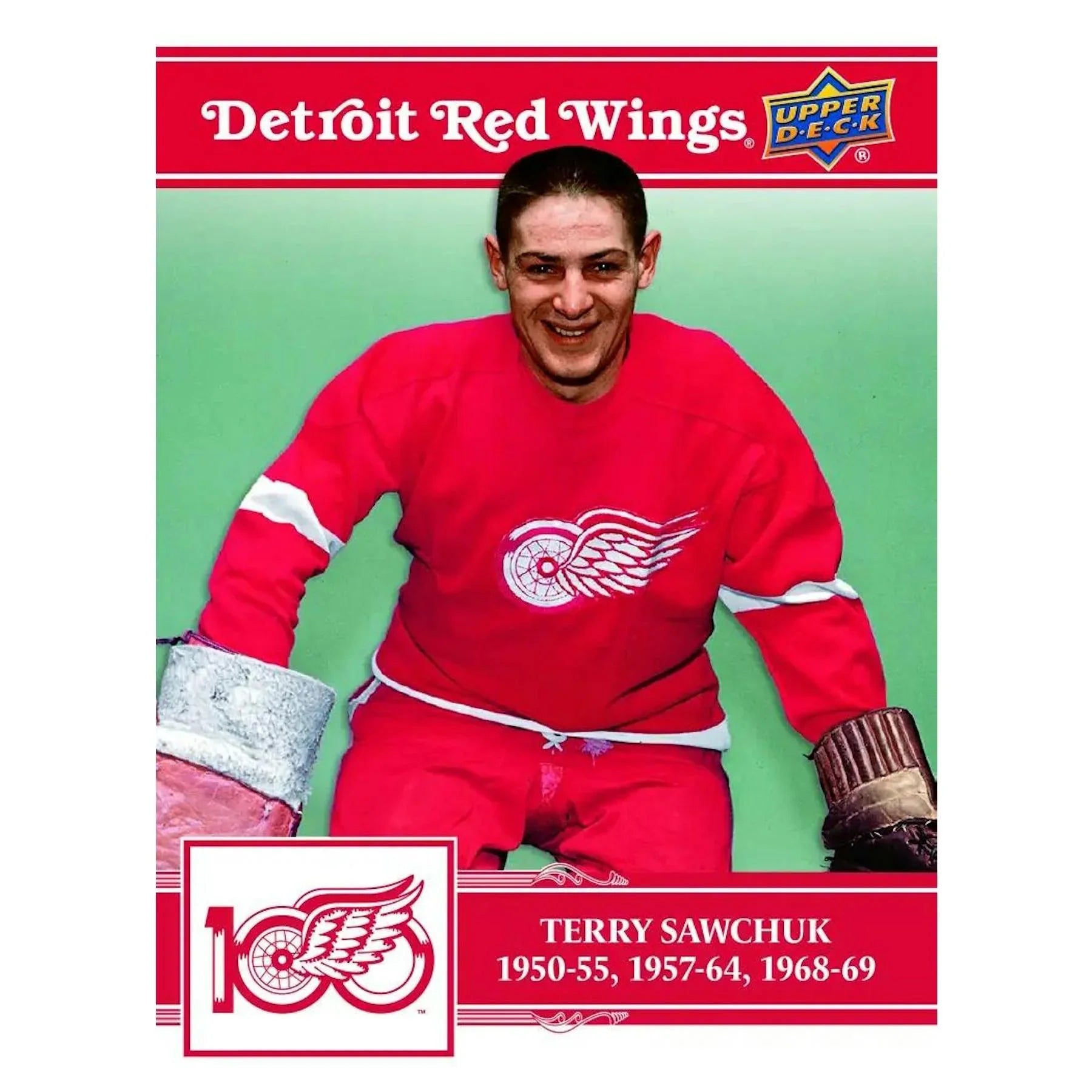2025 26 Upper Deck Detroit Red Wings Centennial Hockey Box 20 Set Case (Ships Sealed Only) - D1