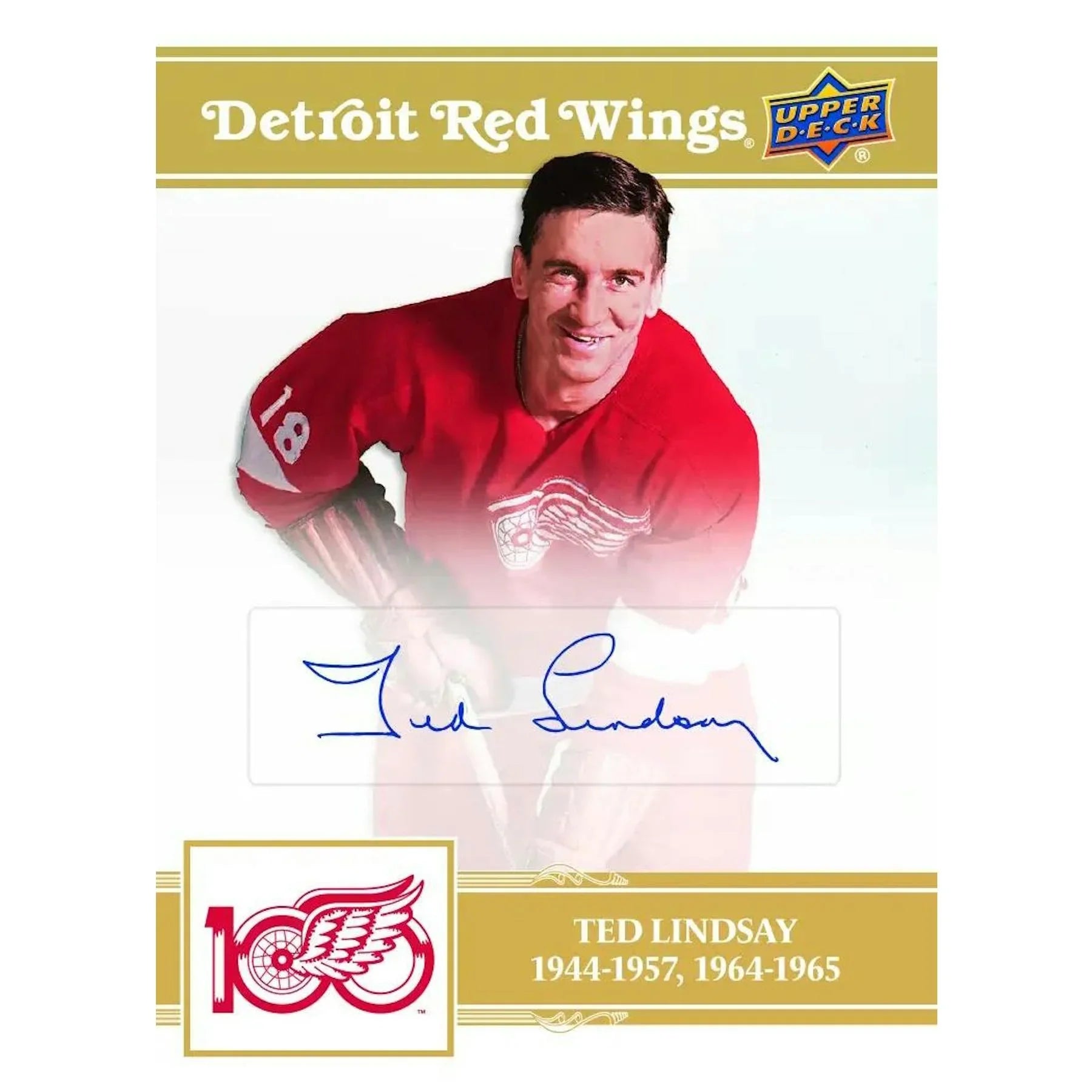 2025 26 Upper Deck Detroit Red Wings Centennial Hockey Box 20 Set Case (Ships Sealed Only) - D1