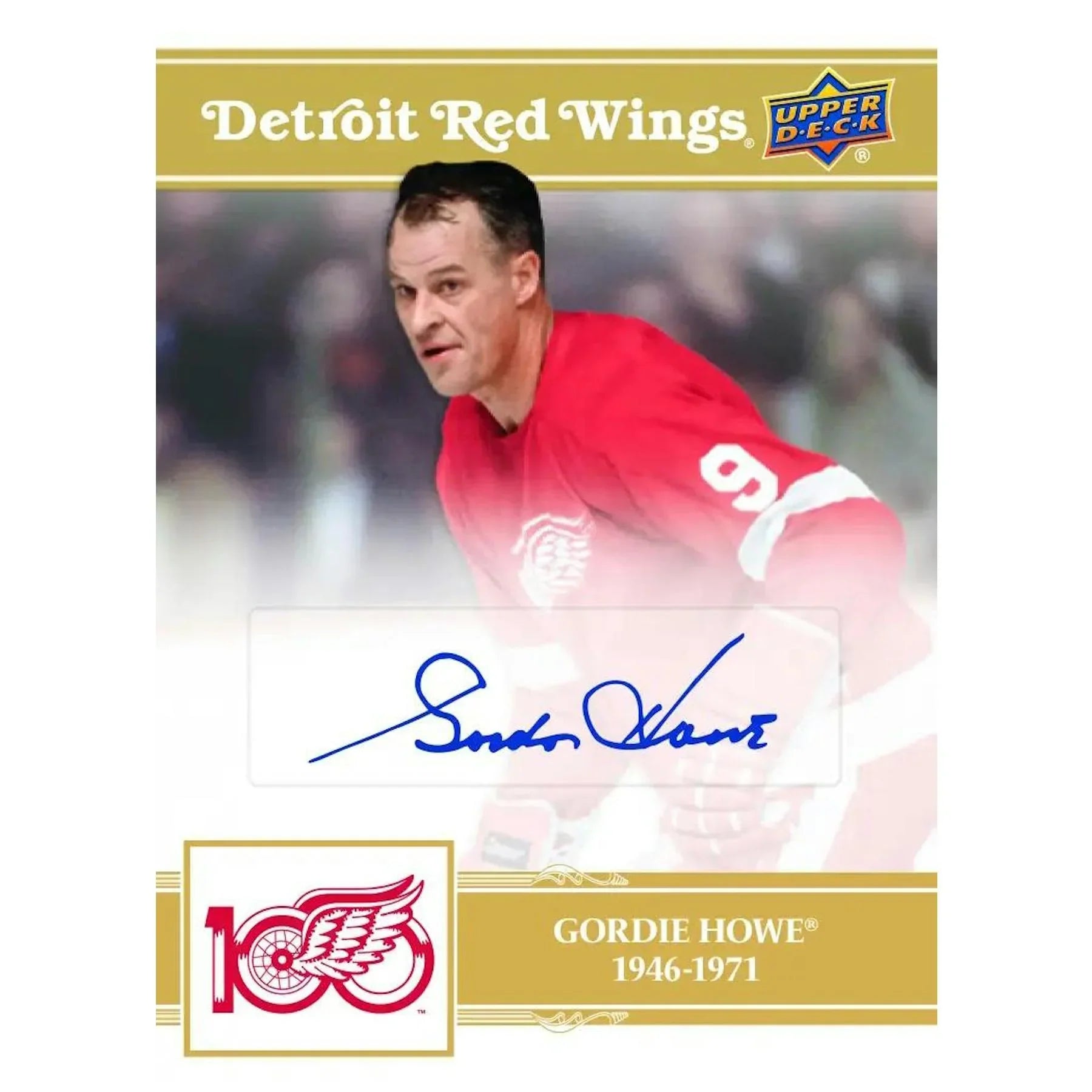 2025 26 Upper Deck Detroit Red Wings Centennial Hockey Box 20 Set Case (Ships Sealed Only) - D1