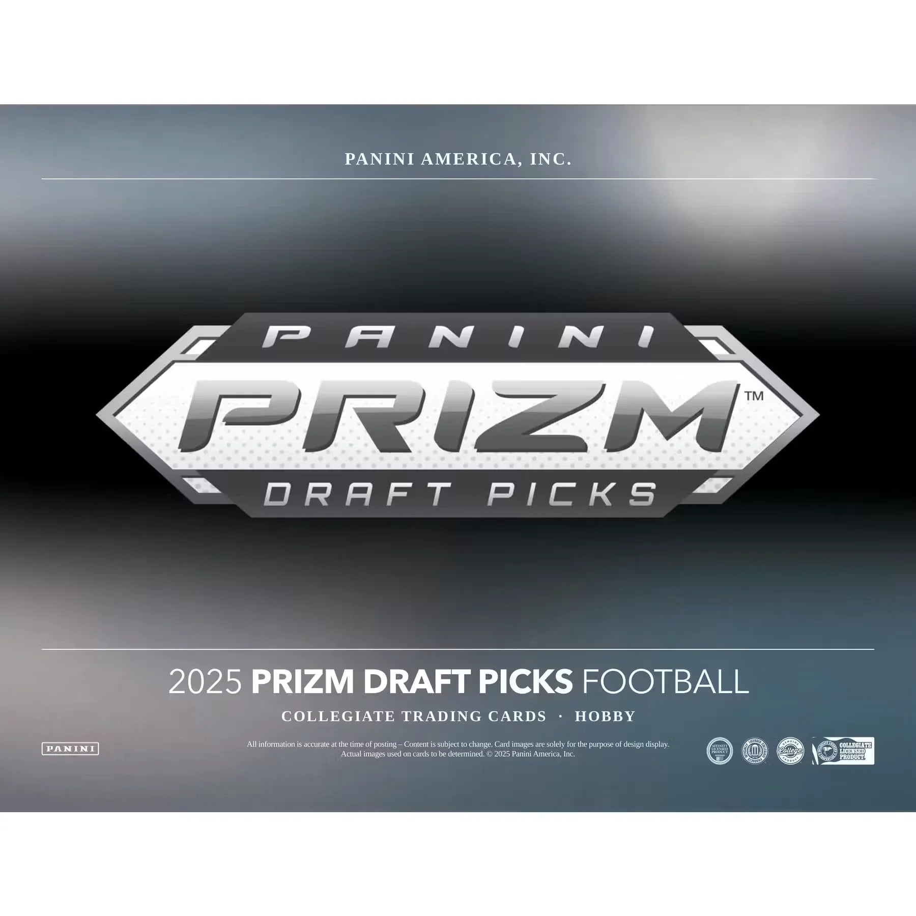 2025 Panini Prizm Draft Picks Football Hobby 16 Box Case (Ships Sealed Only)